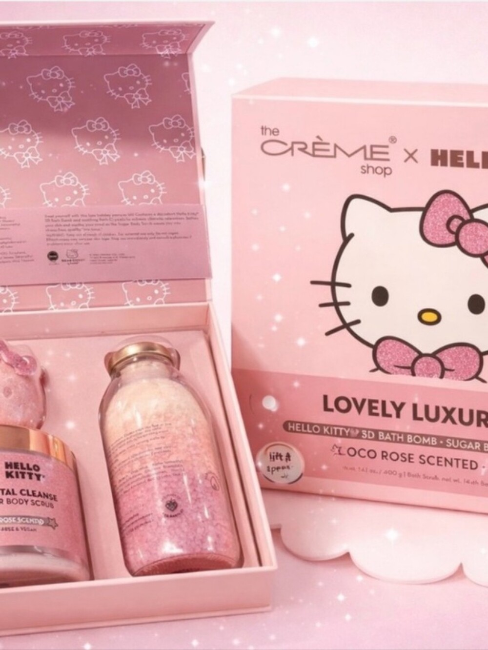 The Crème Shop X Hello Kitty SPECIAL EDITION Lovely Luxury Set Brand New
